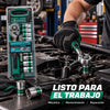 Juego de Ratchet Tipo Pera 1/2” con Copas 10–24 mm – 12 Piezas