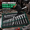 Juego de Llaves Mixtas 8–32 mm en Acero Cromo Vanadio – 14 Piezas