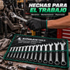 Juego de Llaves Mixtas 8–32 mm en Acero Cromo Vanadio – 14 Piezas