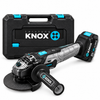 Pulidora Angular Inalámbrica KNOX 4-1/2" 21V con Batería y Maletín