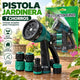 Pistola Jardinera de 7 Chorros con 4 Acoples para Manguera 1/2"