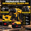 Taladro Inalámbrico 68V con Mandril Metálico de 1/2” y Kit de Accesorios