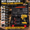 Taladro Inalámbrico 68V con Mandril Metálico de 1/2” y Kit de Accesorios
