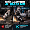 Pulidora Angular KNOX KPT202 4-1/2" 850W 11.000 RPM 110V