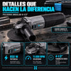 Pulidora Angular KNOX KPT202 4-1/2" 850W 11.000 RPM 110V