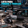 Pulidora Angular KNOX KPT202 4-1/2" 850W 11.000 RPM 110V