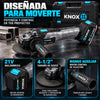 Pulidora Angular Inalámbrica KNOX 4-1/2" 21V con Batería y Maletín