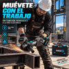Pulidora Angular Inalámbrica KNOX 4-1/2" 21V con Batería y Maletín