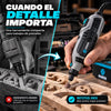 Mototool KNOX KPT501 180W con 109 Accesorios y Eje Flexible