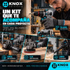 Combo KNOX 21V Taladro Percutor y Pulidora Brushless con 2 Baterías