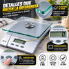 Gramera Digital de Cocina GC-8 5 kg con Precisión de 1 g