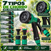 Pistola Jardinera de 7 Chorros con 4 Acoples para Manguera 1/2"