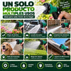 Pistola Jardinera de 7 Chorros con 4 Acoples para Manguera 1/2"