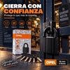 Candado Opel Negro 75 mm con 5 Llaves