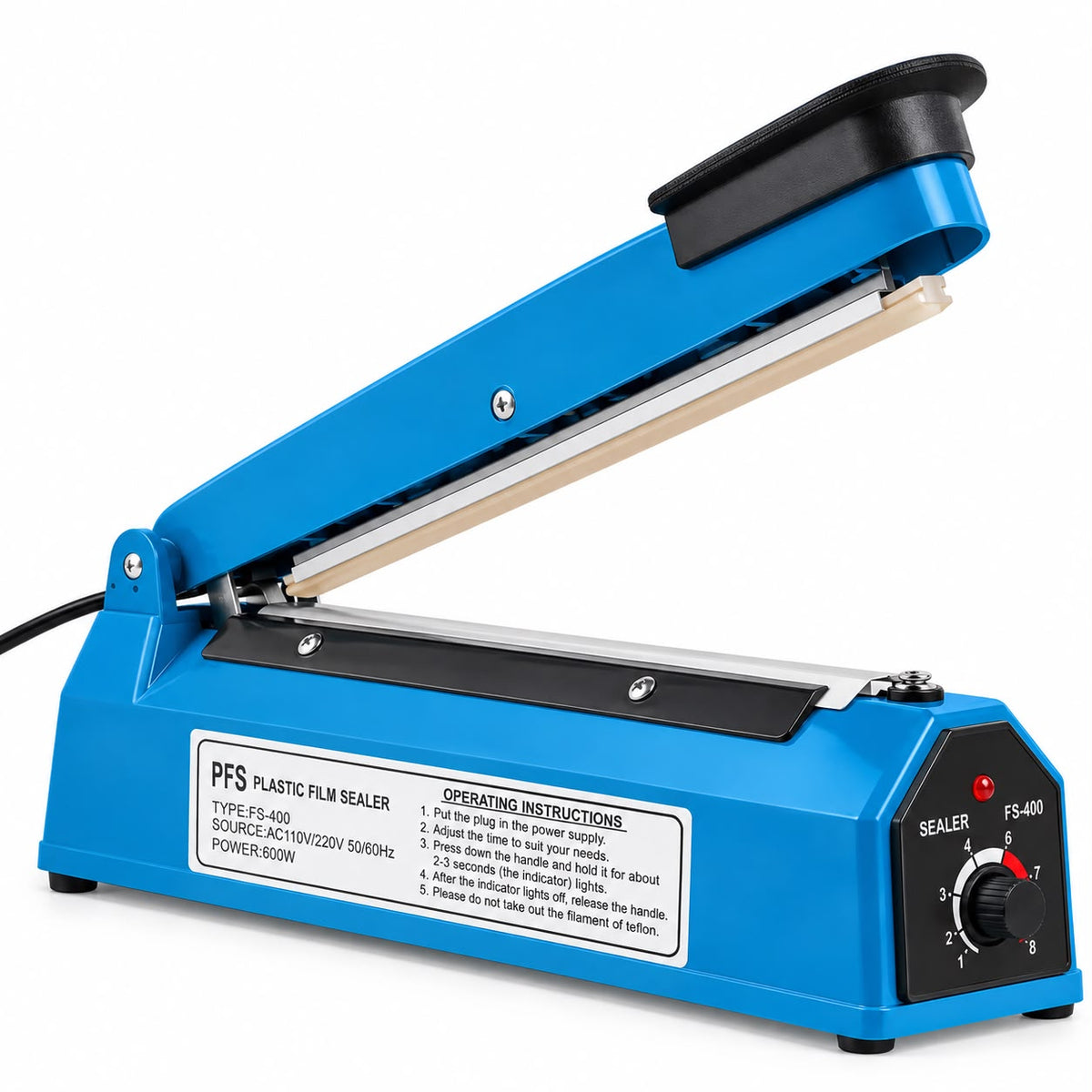 Selladora Eléctrica para Bolsas Plásticas 400 mm 110V
