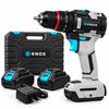 Taladro Percutor Inalámbrico KNOX 21V Brushless 45 Nm con 2 Baterías