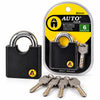 Candado Anticizalla Auto Lock 60 mm con 4 Llaves